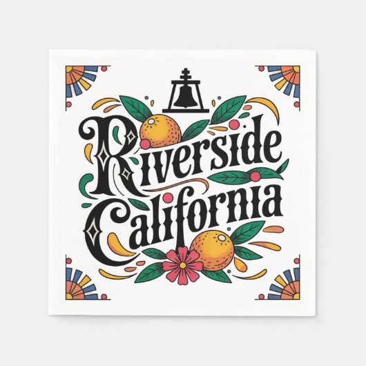 Riverside California Servet (Voorkant)