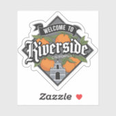 Riverside California Sticker (Vel)