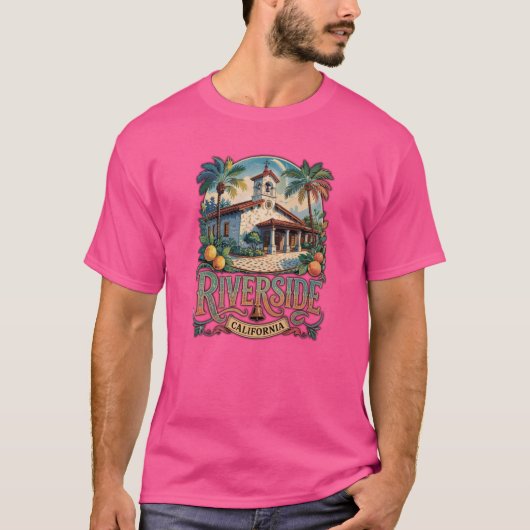 Riverside California T-shirt (Voorkant)