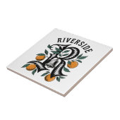 Riverside California Tegeltje (Zijkant)