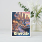 Riverside California USA Art Vintage Travel Briefkaart (Staand voorkant)