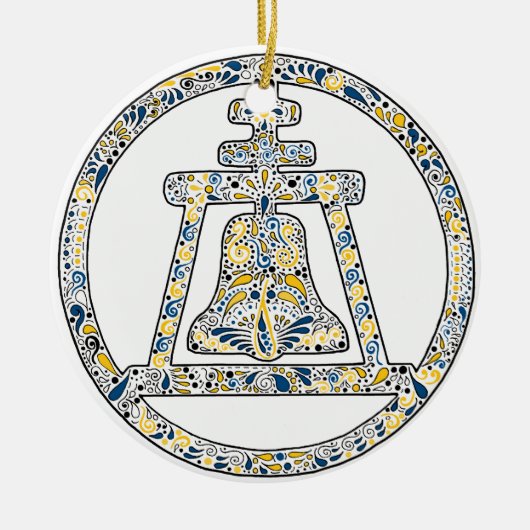 Riverside, Californië - een onderscheiding Keramisch Ornament (Voorkant)