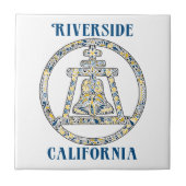 Riverside, Californië - een onderscheiding Tegeltje (Voorkant)
