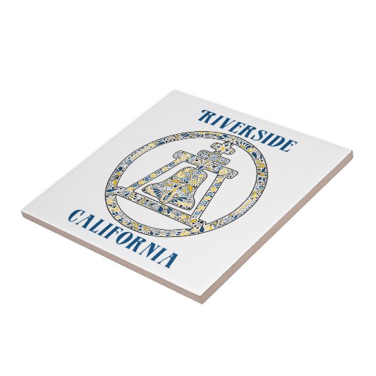 Riverside, Californië - een onderscheiding Tegeltje (Zijkant)
