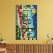 Riverside, Californië - Grote Letter-scènes Canvas Afdruk (Insitu (Woonkamer))