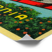 Riverside, Californië - Grote Letter-scènes Poster (Hoek)