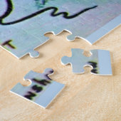 Riverside - Californië Kleurrijke Kaart Legpuzzel (Zijkant)