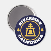 Riverside, Californië Magneet (Voorkant / Achterkant)