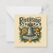 Riverside Californië Notitiekaartje (Voorkant)
