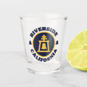 Riverside, Californië Shot Glas (Voorkant)