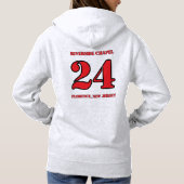 RIVERSIDE CHAPEL TURKIJE BOWL 2024 HOODIE (Achterkant)