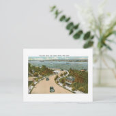 Riverside Drive, Hudson River, NY Briefkaart (Staand voorkant)