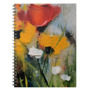 Riverside – Expressieve Abstracte Weide Notitieboek