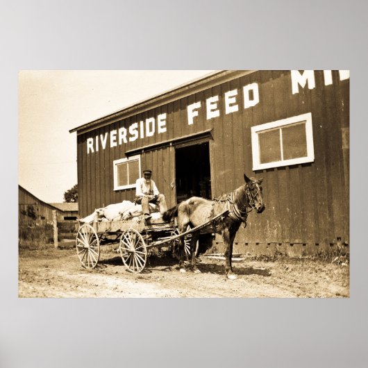 Riverside Feed Mill Poster (Voorkant)