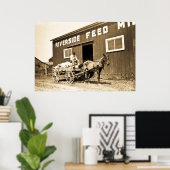 Riverside Feed Mill Poster (Thuiskantoor)