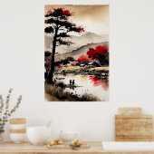 Riverside Harvest Melody Poster (Keuken)