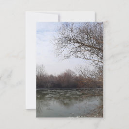 Riverside in de winter