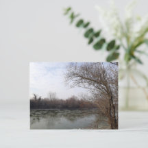 Riverside in de winter