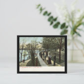 Riverside Park and Drive, New York City, 1909 Briefkaart (Staand voorkant)