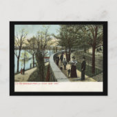 Riverside Park and Drive, New York City, 1909 Briefkaart (Voorkant)