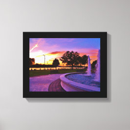 Riverside Park Canvas Afdruk