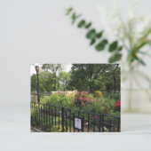 Riverside Park Garden New York City NYC Briefkaart (Staand voorkant)