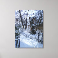 Riverside Park NYC Snow Winter Tree New York