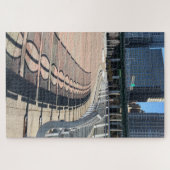 Riverside Park Pier Shadows New York City NYC Legpuzzel (Horizontaal)