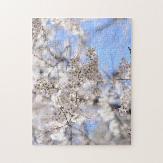 Riverside Park Spring Cherry Blossom New York NYC Legpuzzel (Verticaal)