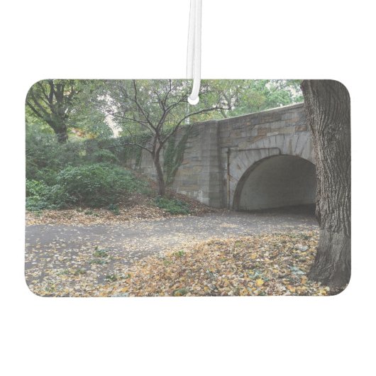 Riverside Park Upper West Side NYC Stone Archway Luchtverfrisser (Achterkant)