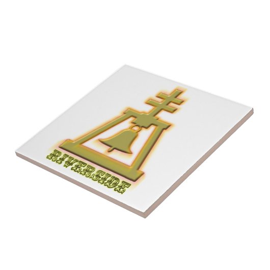 Riverside Raincross Tegeltje (Zijkant)