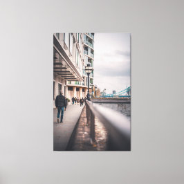 Riverside Ritmes Canvas Afdruk