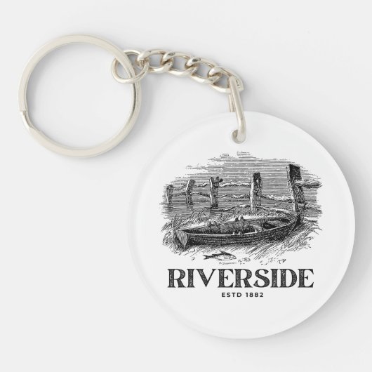 Riverside Sleutelhanger (Voorkant)
