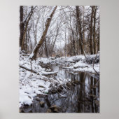 Riverside Snow Poster (Voorkant)