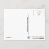 Riverside Uitzicht in Kristiansand, Noorwegen Briefkaart (Achterkant)