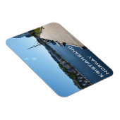 Riverside Uitzicht in Kristiansand, Noorwegen Magneet (Rechterzijde)