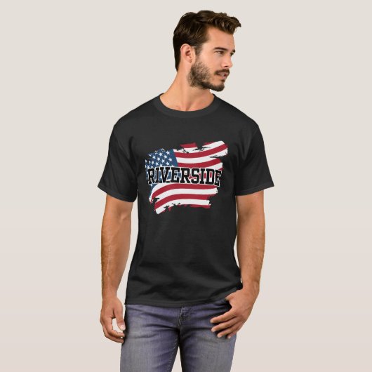 Riverside USA T-shirt (Voorkant volledig)
