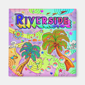 Riverside Vacation Target Magnet (Voorkant)