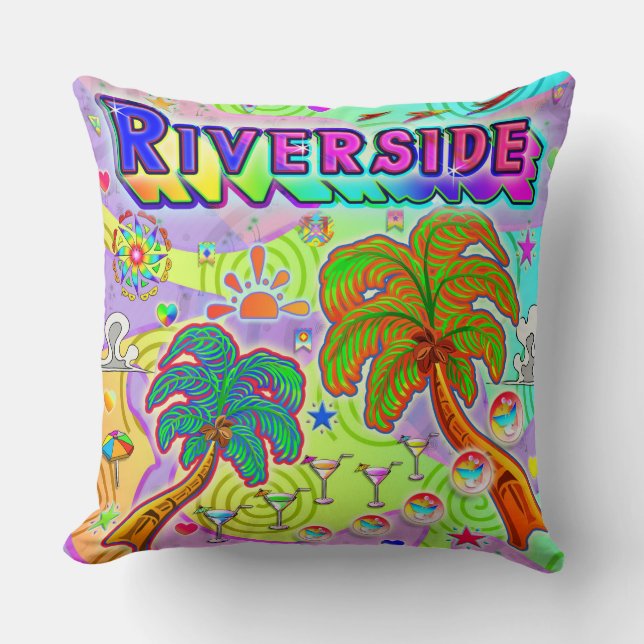 Riverside Vacking Target Pillow Kussen (Voorkant)
