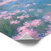 Riverside Village in Old Japan Poster (Hoek)