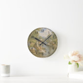Riverside Washing Wall Clock — Cultural Landscape Ronde Klok (Huis)
