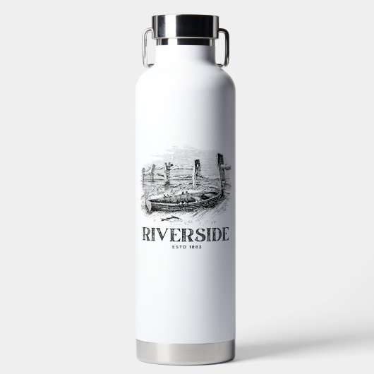 Riverside Waterfles (Voorkant)