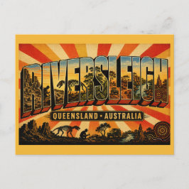 Riversleigh Fossil Site Queensland Werelderfgoed Briefkaart
