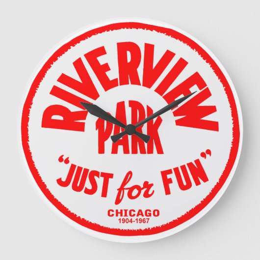Riverview Amusement Park, Chicago, 1904-1967 Illin Grote Klok (Voorkant)