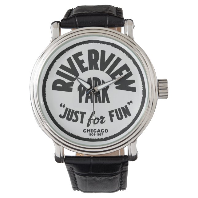 Riverview Amusement Park, Chicago, 1904-1967 Illin Horloge (Voorkant)