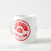 Riverview Amusement Park, Chicago, Illinois Koffiemok (Voorkant links)