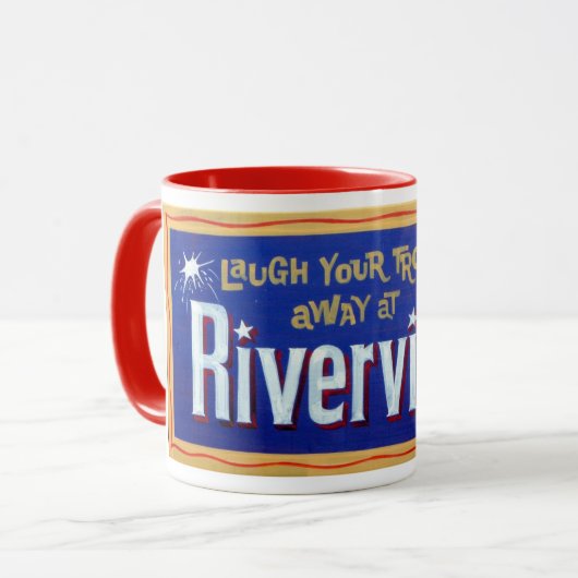 Riverview Amusement Park, Chicago, Illinois Mok (Voorkant links)