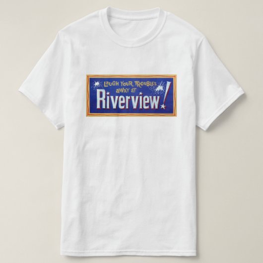 Riverview Amusement Park, Chicago, Illinois T-shirt (Design voorkant)