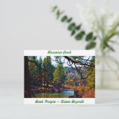 Riverview Park Bend Oregon, Verenigde Staten Briefkaart (Staand voorkant)