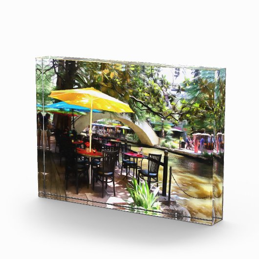 Riverwalk Acrylblok Fotoblokken (Rechts)